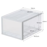 ポリプロピレン　収納ケース　中