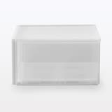 ポリプロピレン　収納ケース　ワイド　中