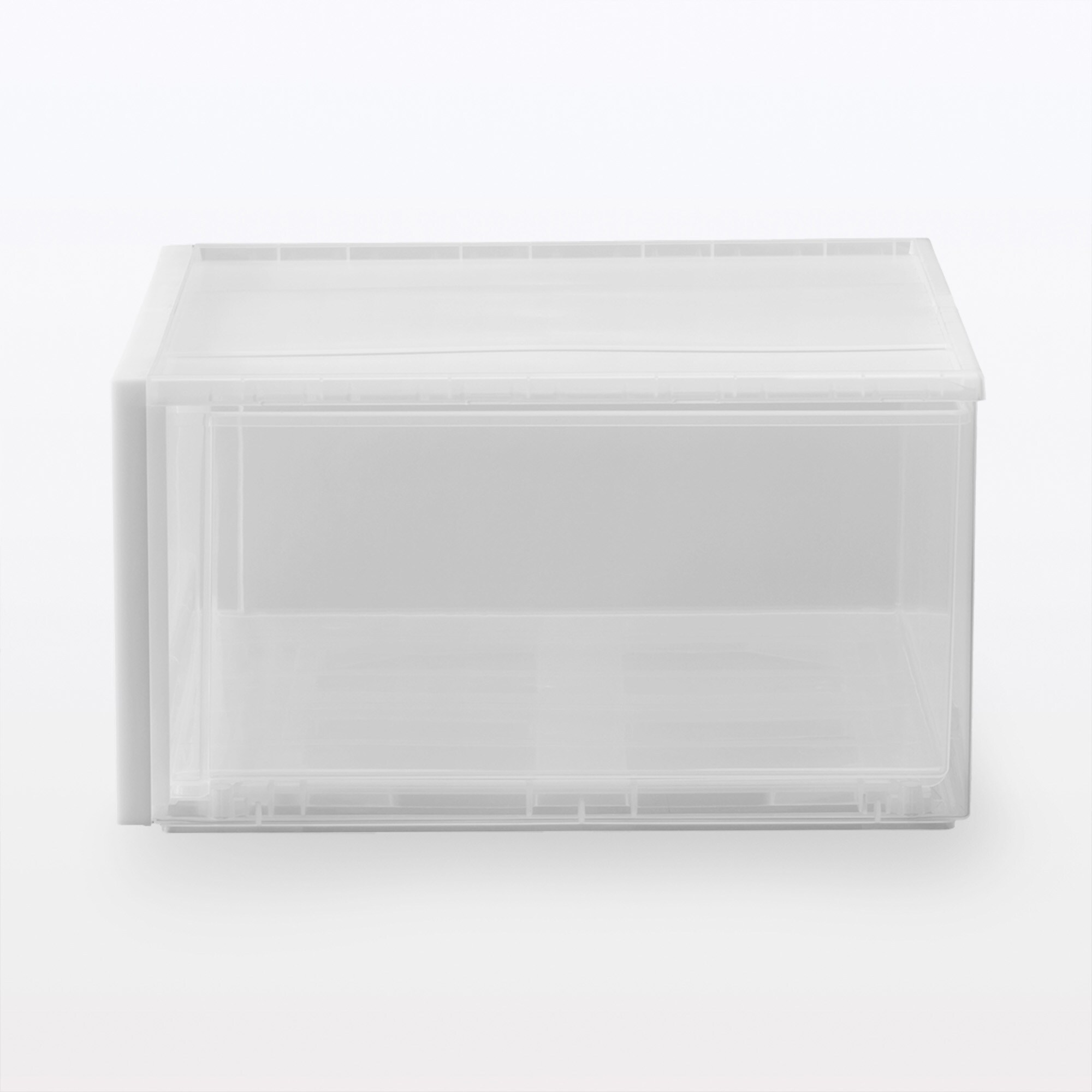 ポリプロピレン　収納ケース　ワイド　中