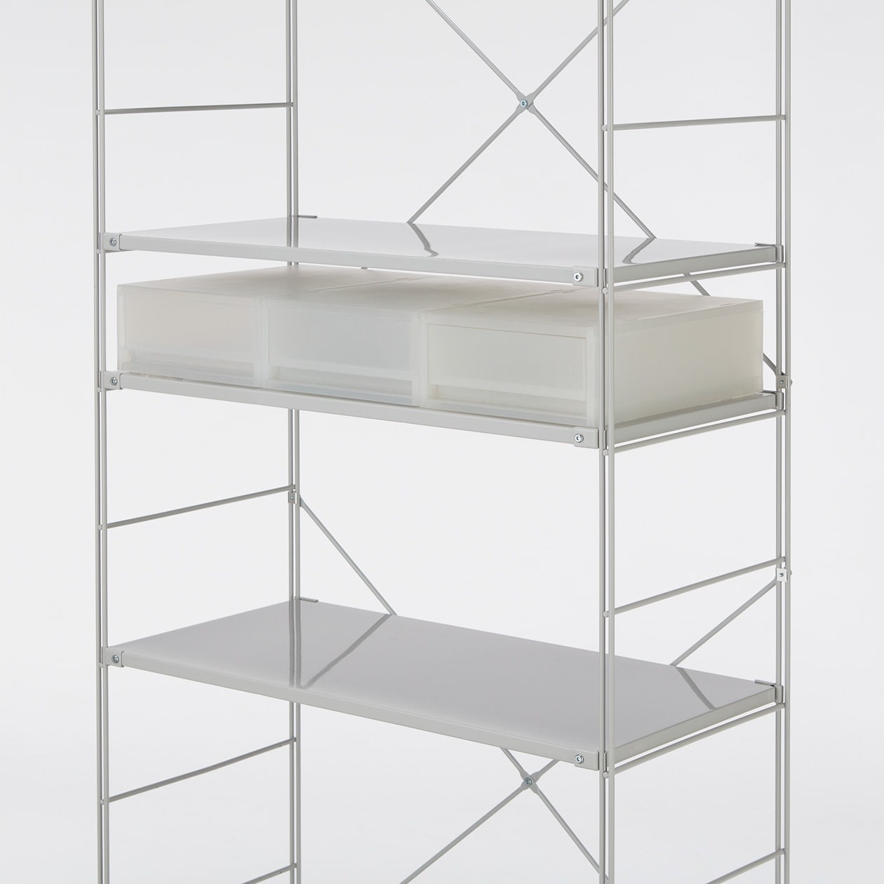 ポリプロピレン　小物収納ケース　中