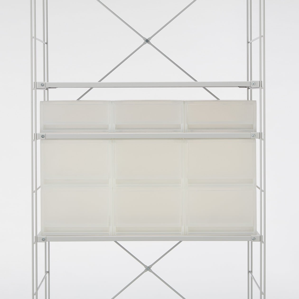 ポリプロピレン　小物収納ケース　中