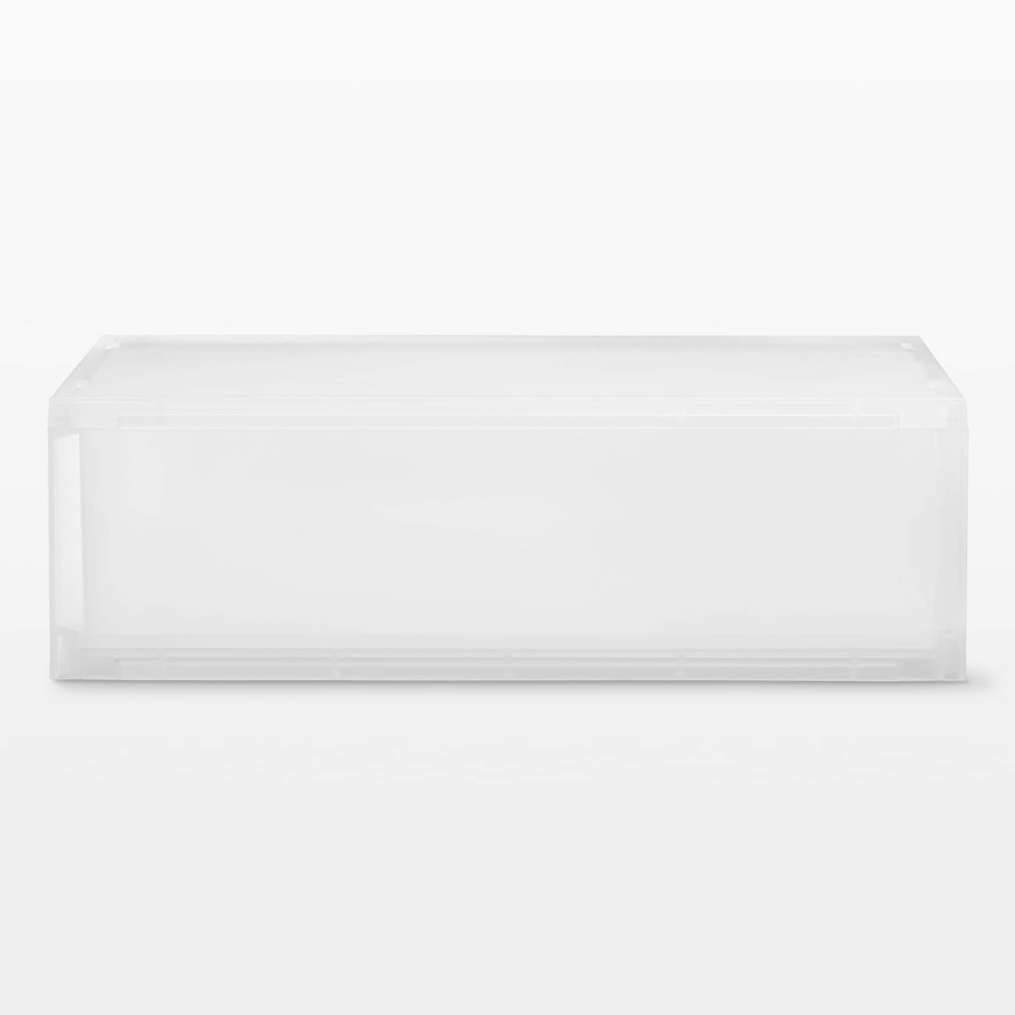 ポリプロピレン　小物収納ケース　ワイド　中