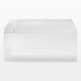 ポリプロピレン　小物収納ケース　ワイド　中