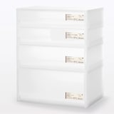 ポリプロピレン　小物収納ケース　ワイド　中