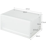 ポリプロピレン　小物収納ケース　ワイド　大