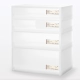 ポリプロピレン　小物収納ケース　ワイド　小　引出２個