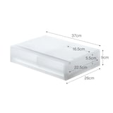 ポリプロピレン　小物収納ケース　ワイド　小　引出２個