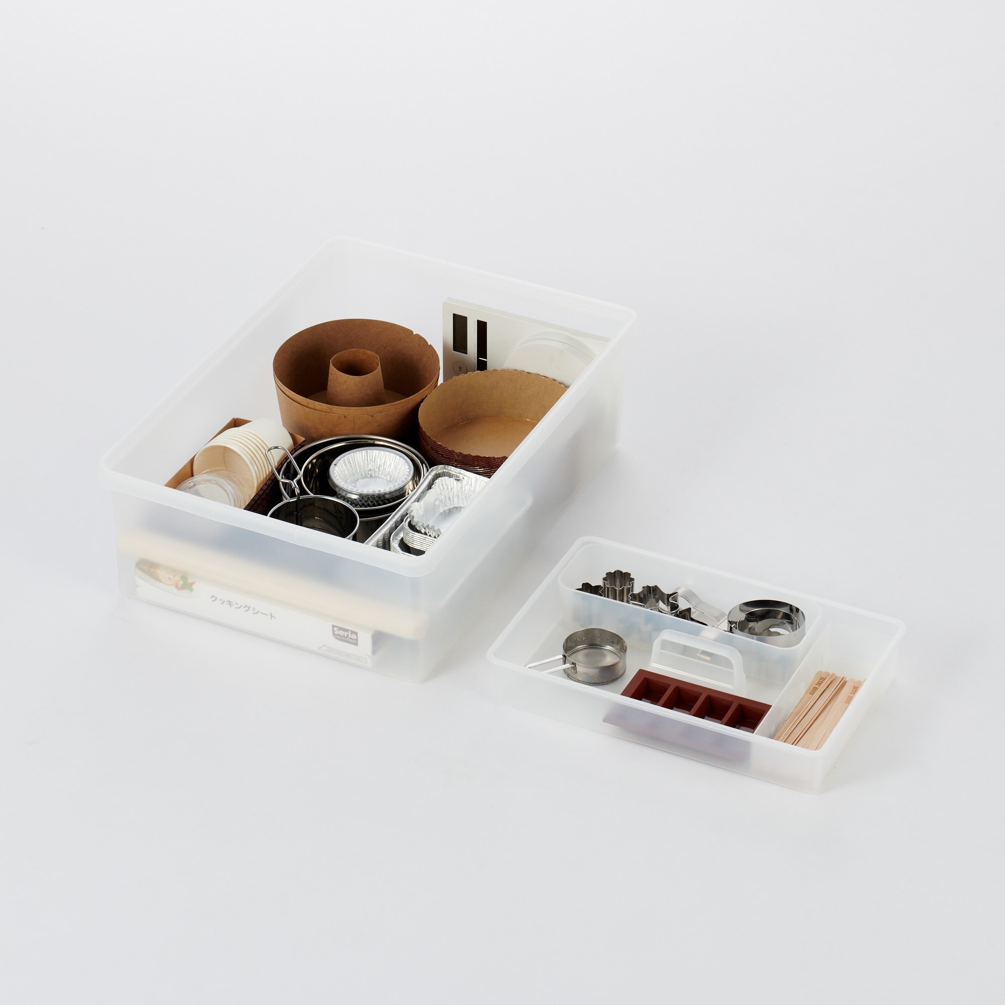 ポリプロピレン　収納ボックス　ワイド　小