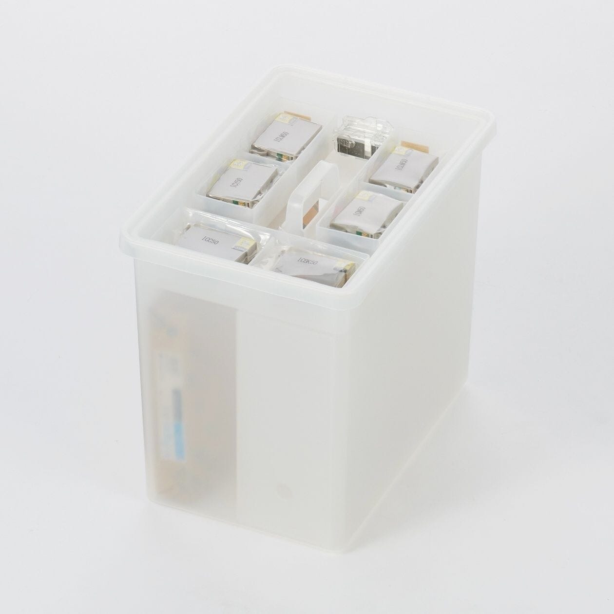 ポリプロピレン　収納ボックス　インナートレー