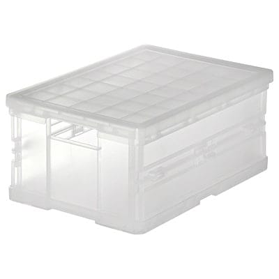 ポリプロピレン　収納ボックス　折りたたみ式　小/約幅25.5×奥36×高16.5cm