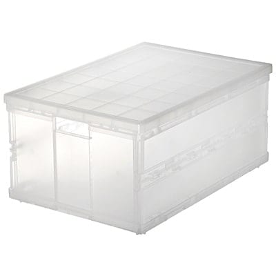 ポリプロピレン　収納ボックス　折りたたみ式　大/約幅36×奥行51×高24.5cm