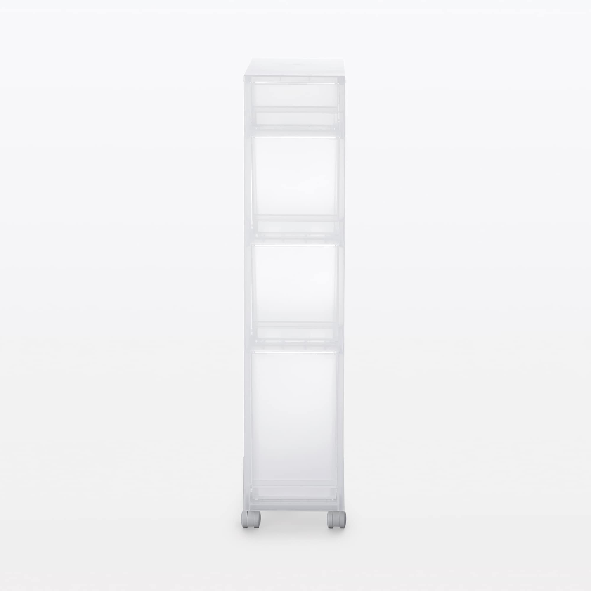 ポリプロピレン　収納ストッカー　キャスター付２