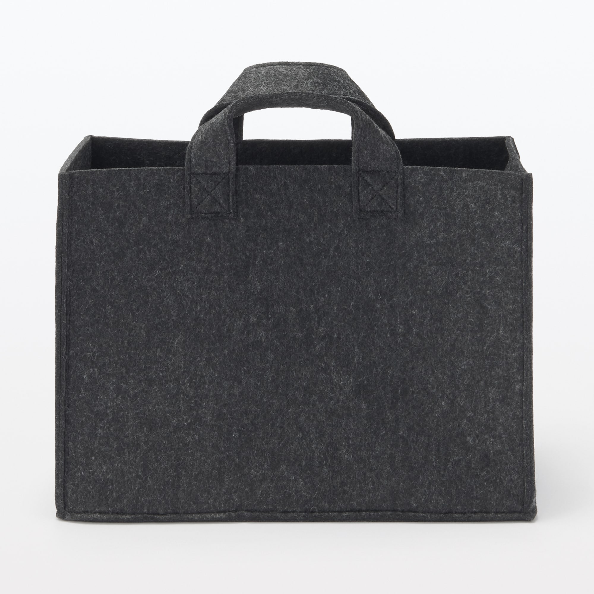 持ち運べるフェルトファイルボックス・ワイド | 無印良品