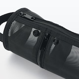 ナイロンメッシュ縦でも横でも使えるペンケース