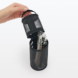 ナイロンメッシュ縦でも横でも使えるペンケース