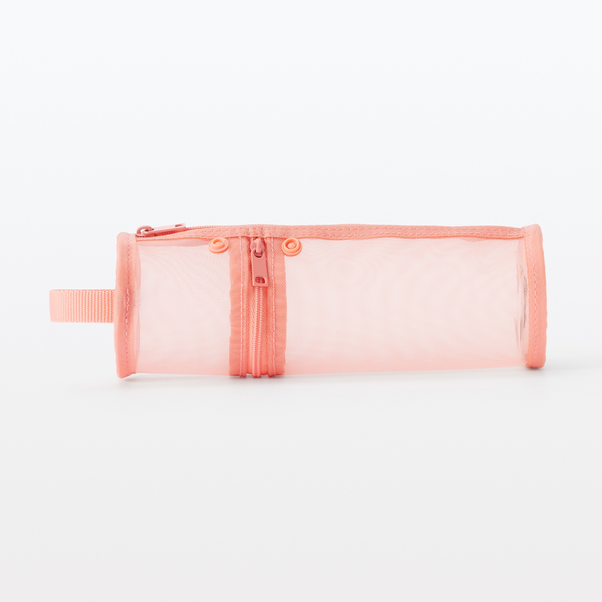 ナイロンメッシュ縦でも横でも使えるペンケース