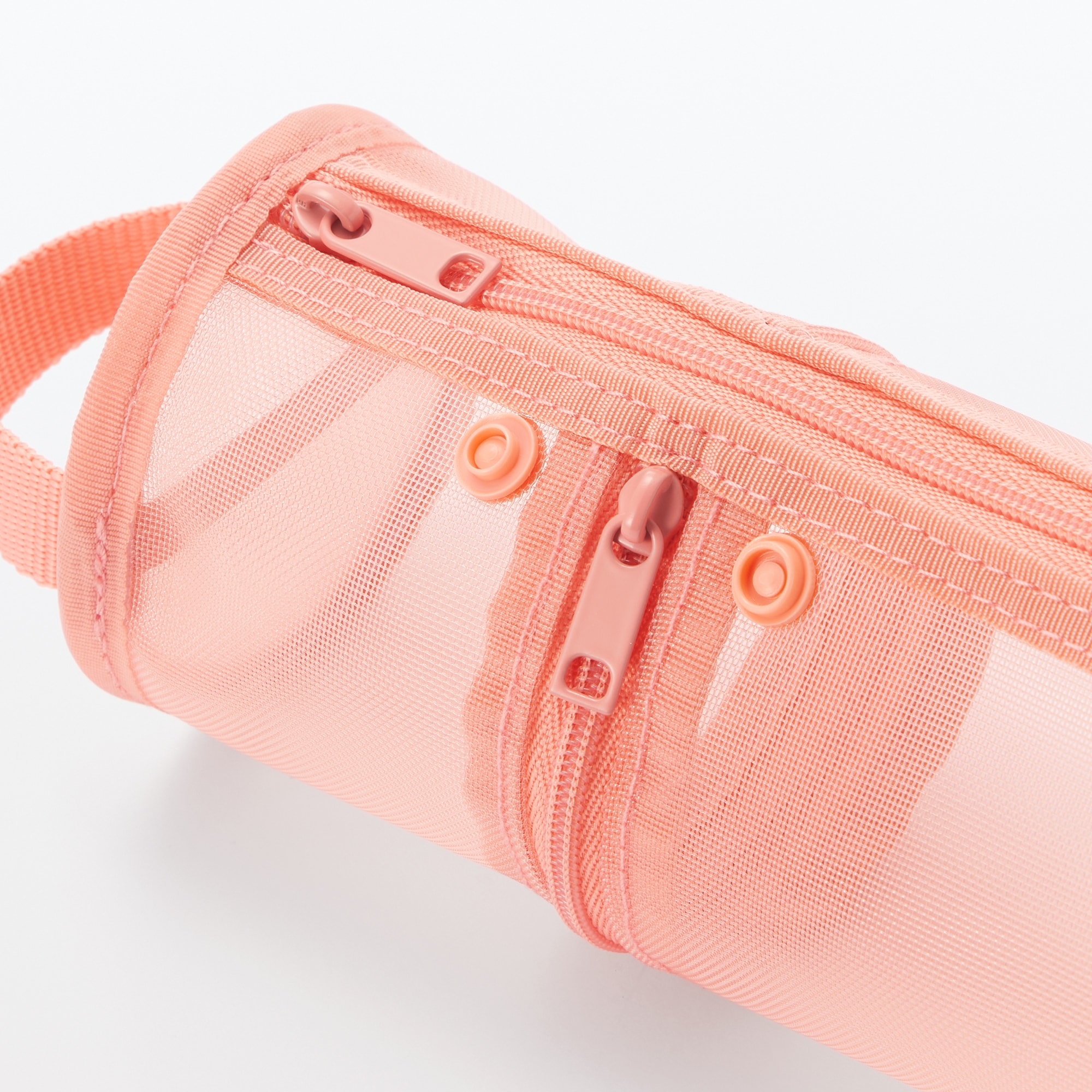 ナイロンメッシュ縦でも横でも使えるペンケース