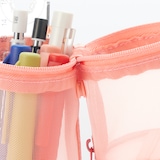 ナイロンメッシュ縦でも横でも使えるペンケース