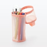 ナイロンメッシュ縦でも横でも使えるペンケース