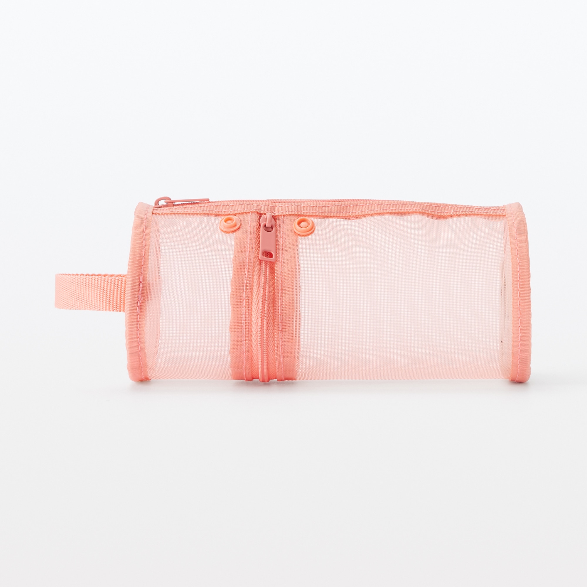 ナイロンメッシュ縦でも横でも使えるペンケース