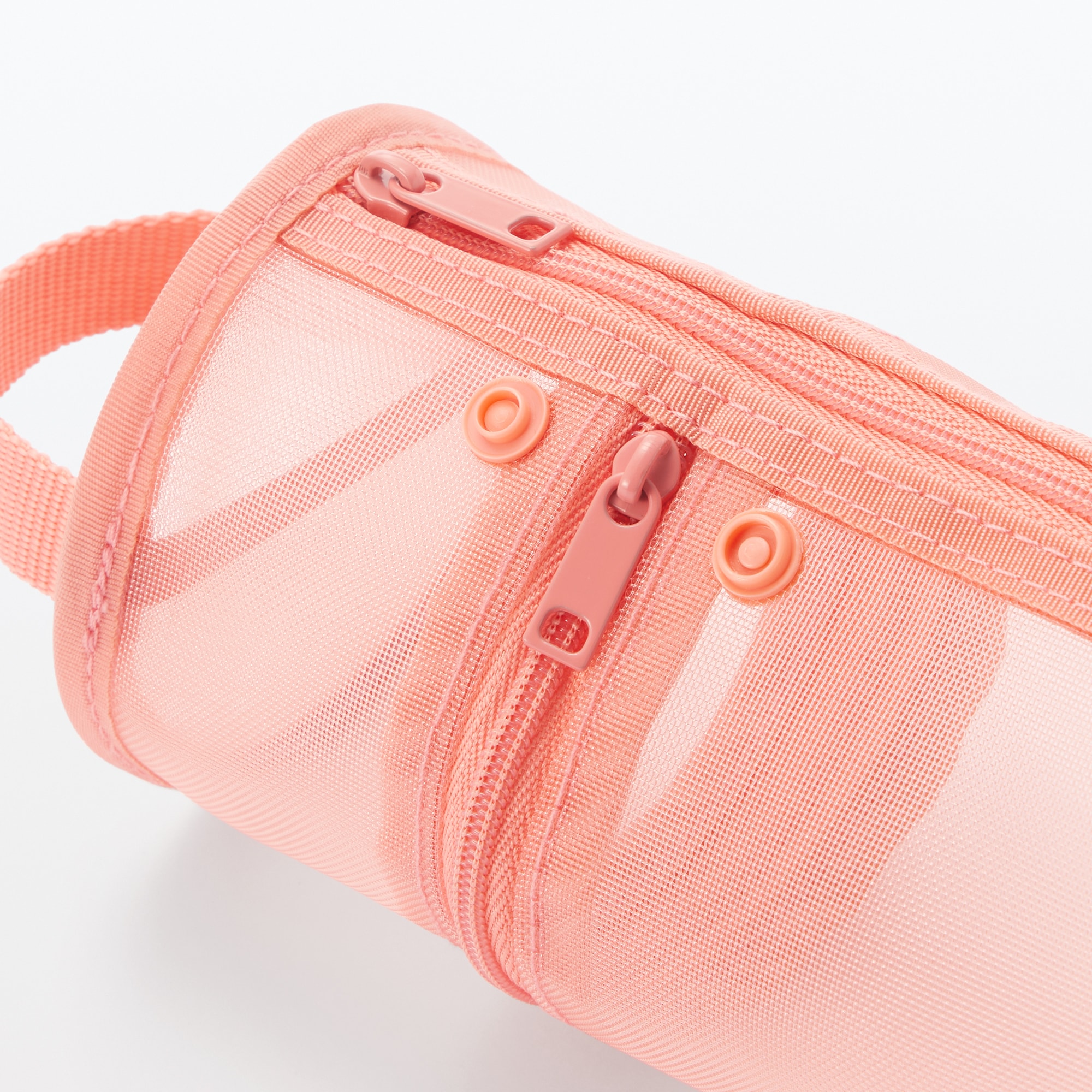 ナイロンメッシュ縦でも横でも使えるペンケース