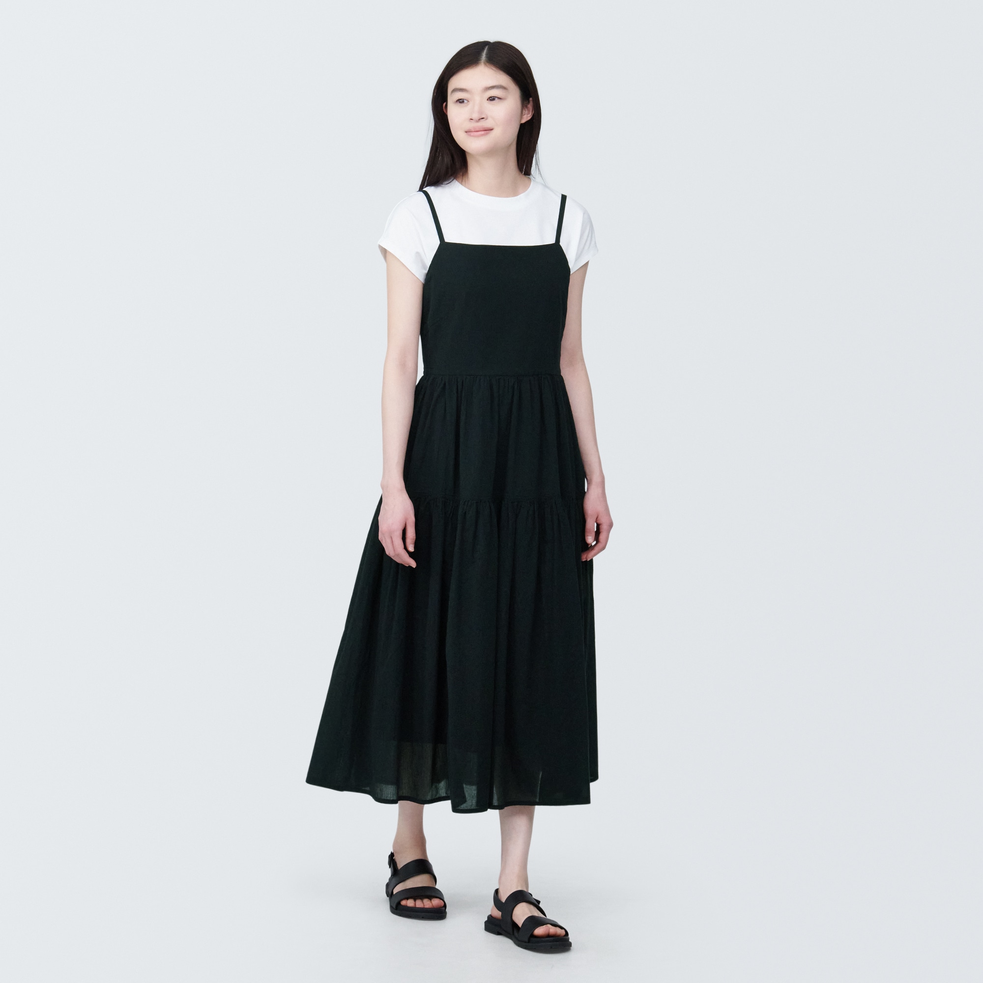 新品 無印良品 キャミソールワンピース　まとめ売り L MUJI (無印良品) - 新品 無印良品 キャミソールワンピース