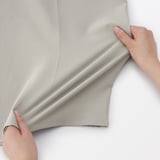 婦人　風を通すストレッチサッカークロップドパンツ