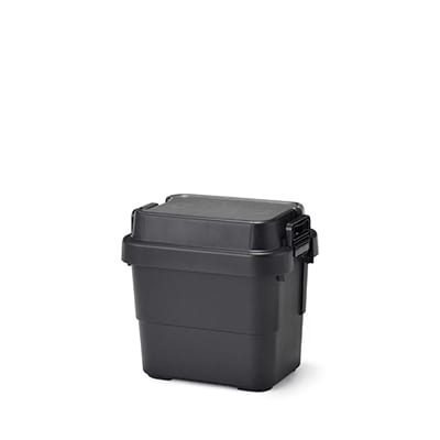 再生ポリプロピレン入り　頑丈収納ボックス　ミニ　約２２Ｌ