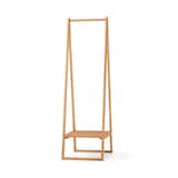 木製コートハンガー　ラバーウッド材