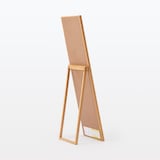 木製ミラー　ラバーウッド材