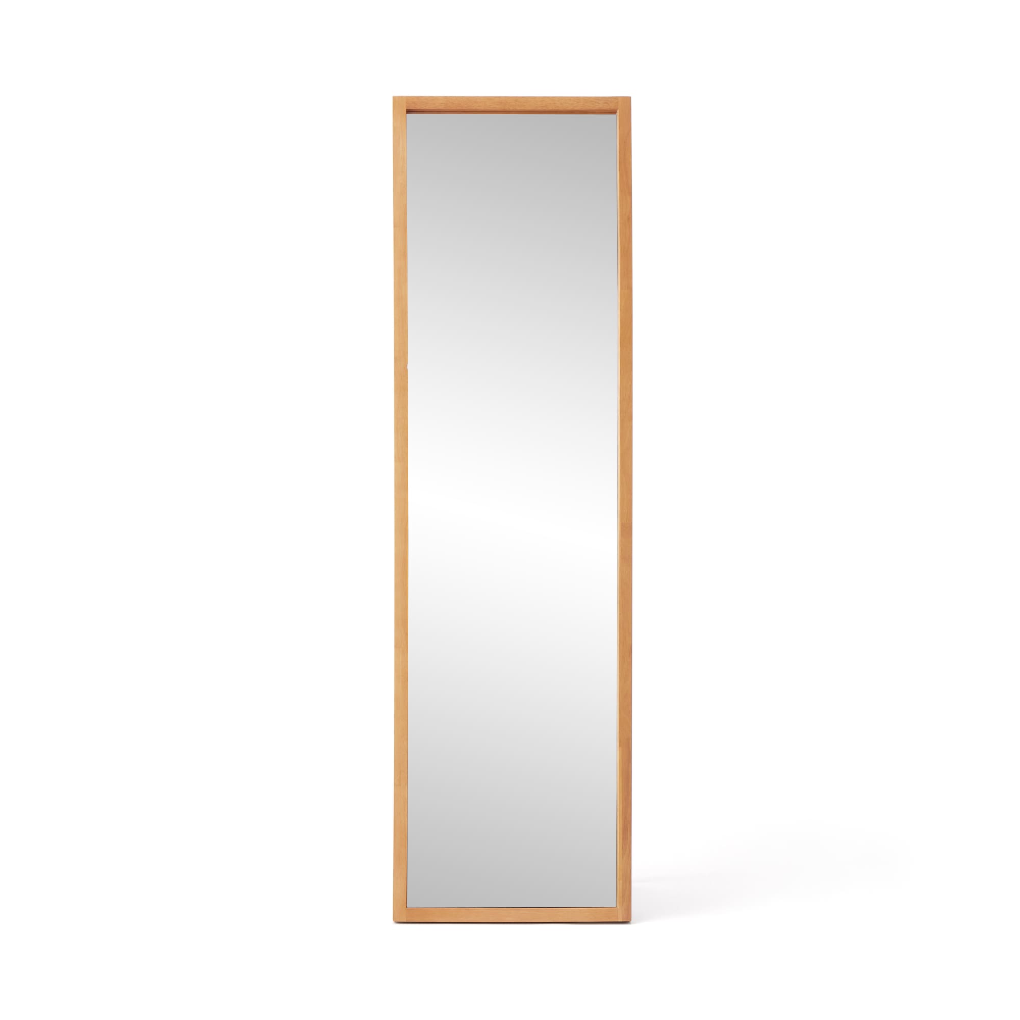 木製ミラー　ラバーウッド材