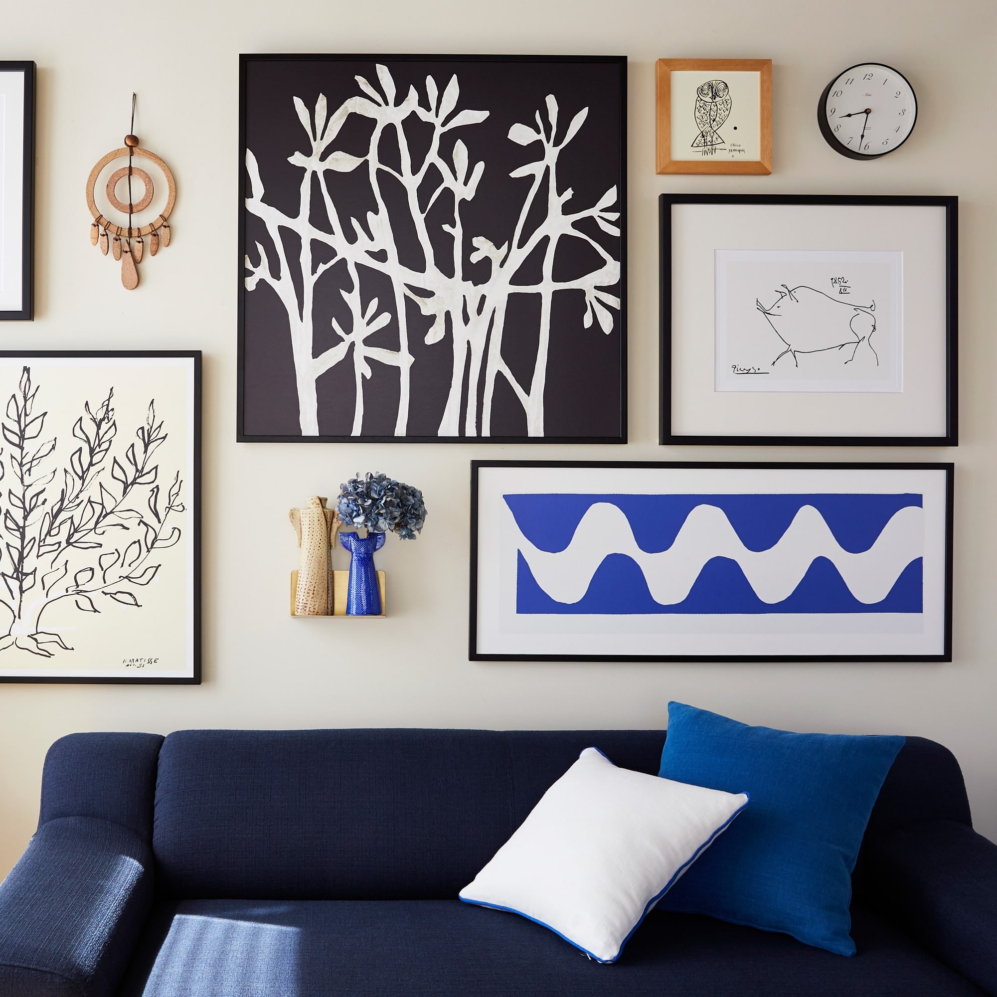 ［ＩＤＥＥ］アートポスター　マチス　２６５　黒色額