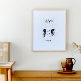 ［ＩＤＥＥ］アートポスター　ピカソ　フクロウ