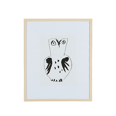 IDEE］アートポスター 山口一郎 Owl 30角 | 無印良品