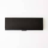 ［ＩＤＥＥ］アルミペンケース平型・黒