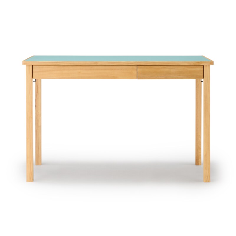 木製デスク リノリウム天板 | 無印良品 