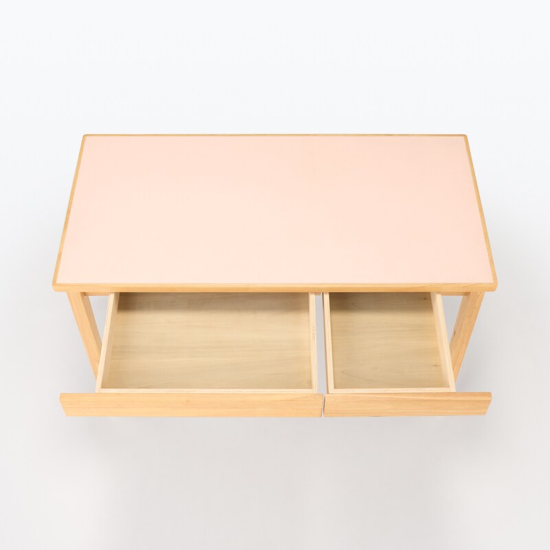 木製デスク リノリウム天板 | 無印良品 