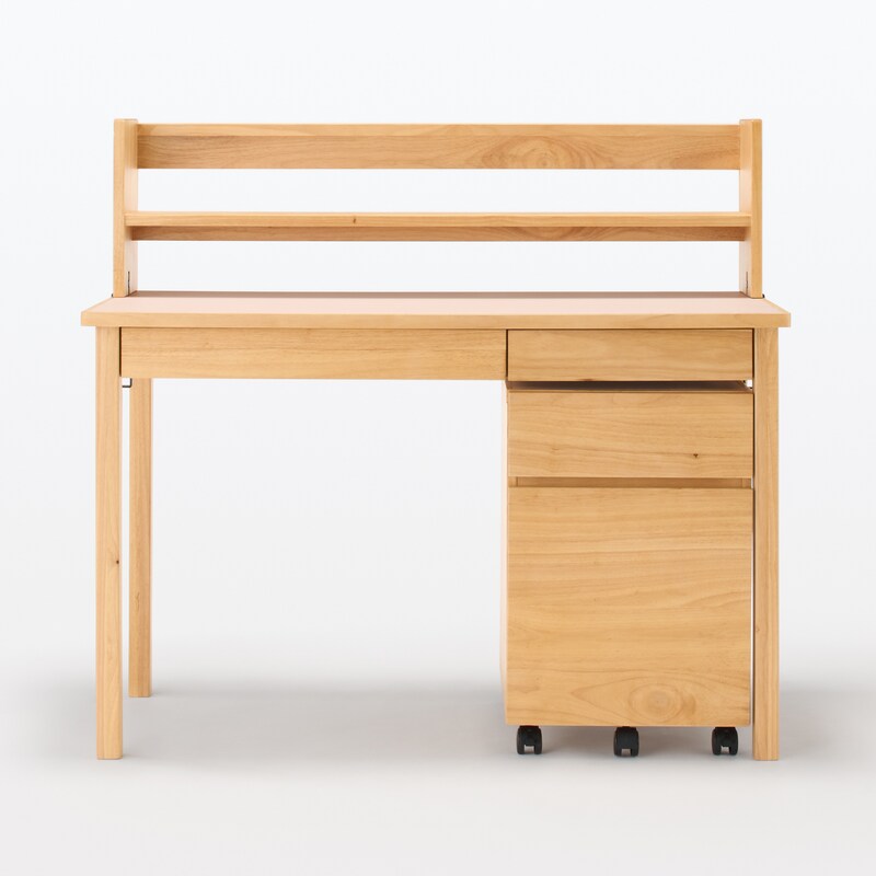 木製デスク リノリウム天板 | 無印良品 