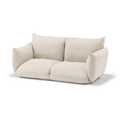 リクライニング　フロアソファ　２シーター