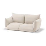 リクライニング　フロアソファ　２シーター　ベージュ