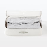 レジャーシートでつくった　たためる収納袋　大