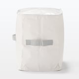 レジャーシートでつくった　たためる収納袋　中