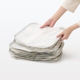 レジャーシートでつくった　たためる収納袋　小