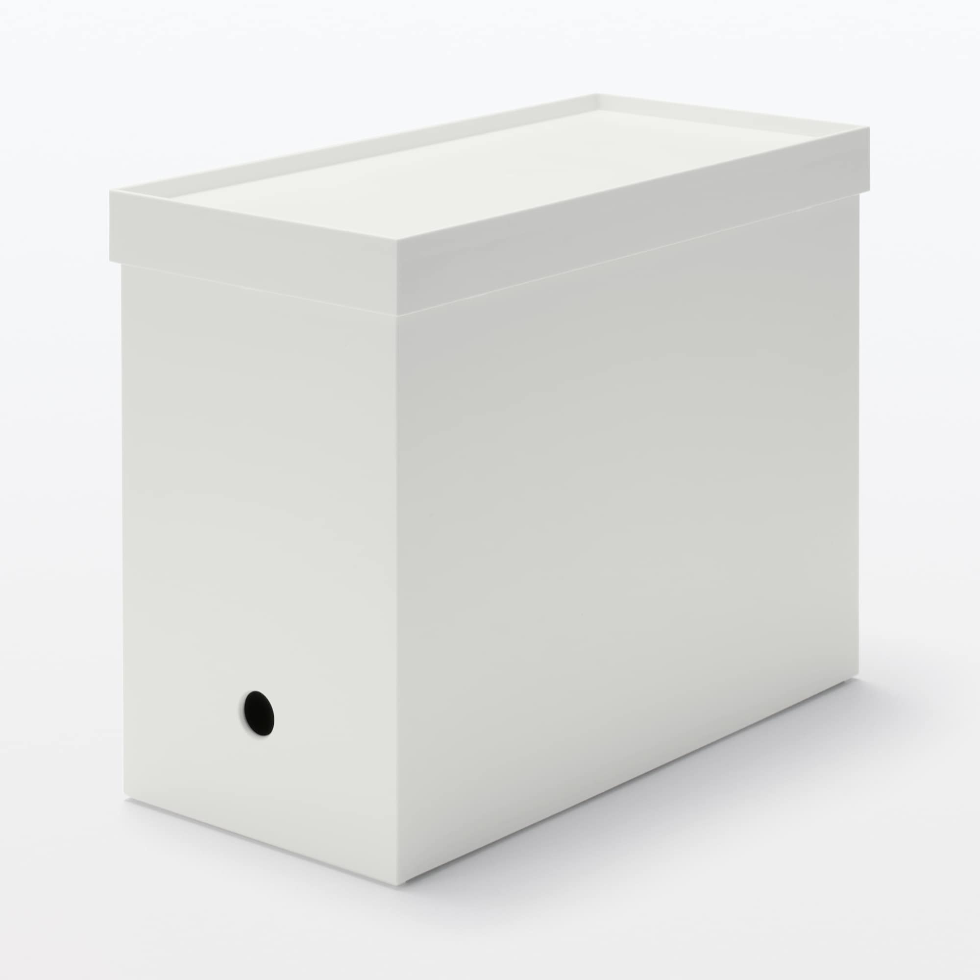 再生ポリプロピレン入りファイルボックススタンダード用キャスターもつけられるフタ