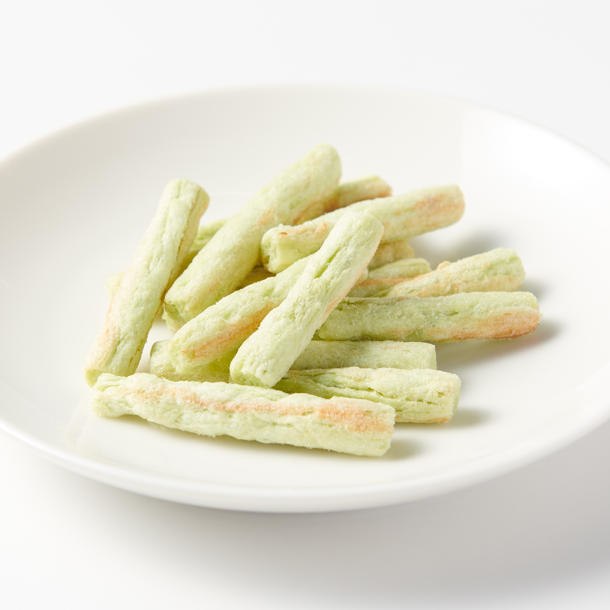 素材を生かしたスナック　えんどう豆