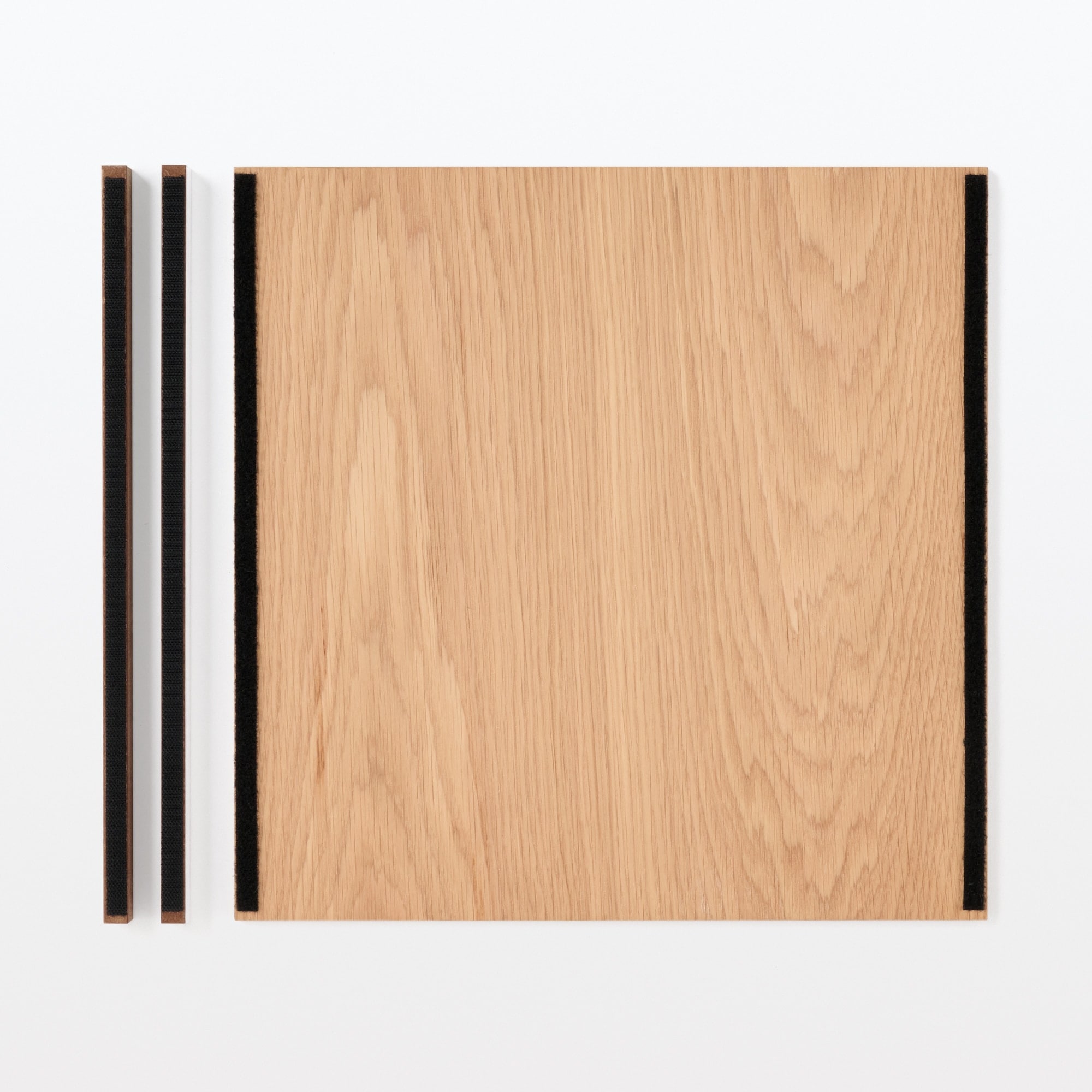 スタッキングシェルフ　木製ボード　クローズ　オーク材突板