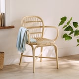 ラタンアームチェア