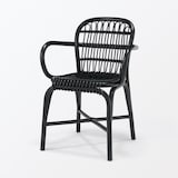 ラタンアームチェア