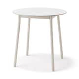 中でも外でも使える　丸テーブル　アルミ脚　小