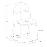 中でも外でも使える　アルミチェア